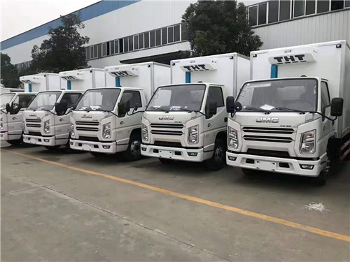 江鈴順達(dá)國(guó)六藍(lán)牌冷藏車(chē)批量發(fā)車(chē)了