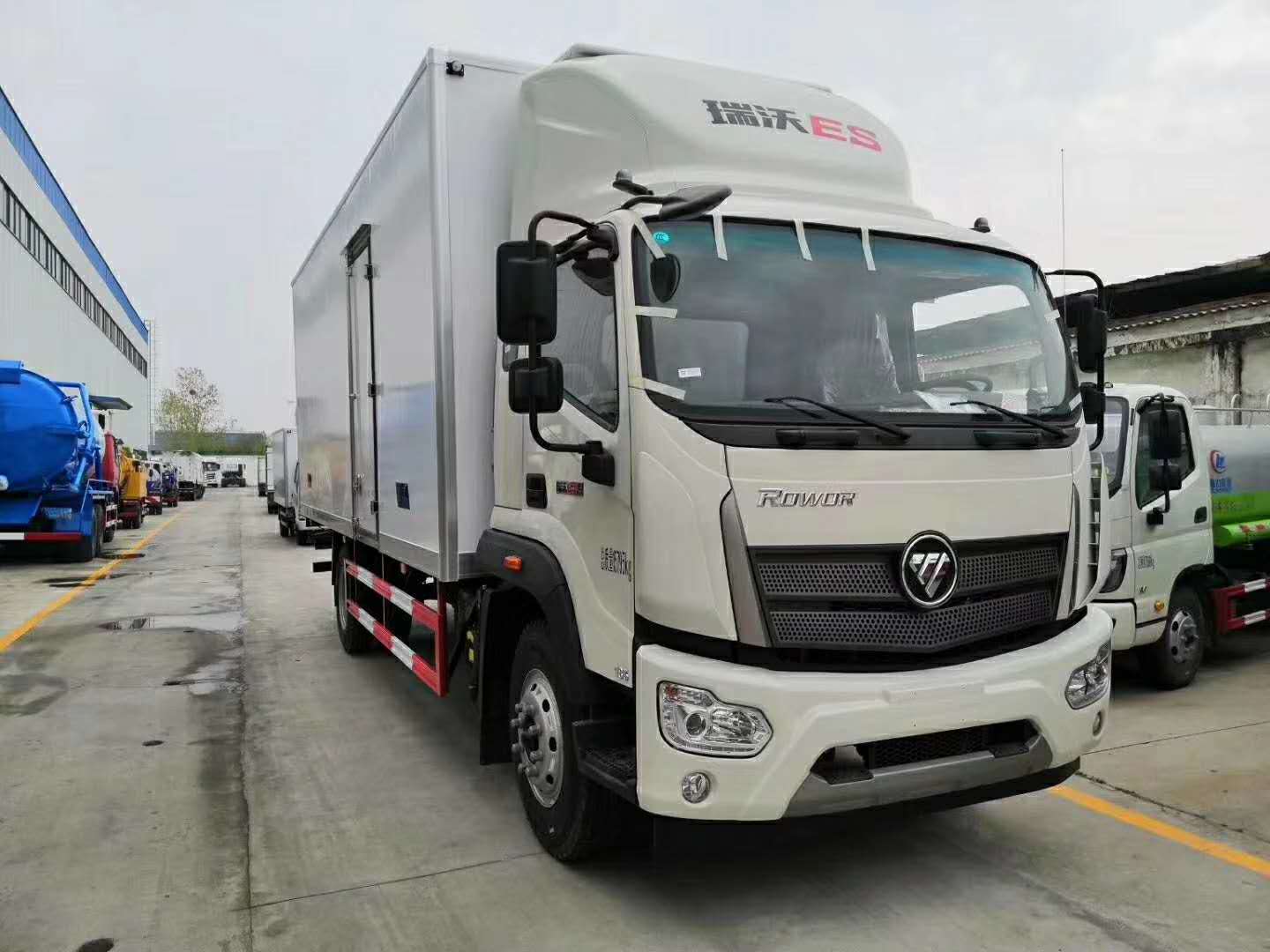 福田瑞沃6.8米冷藏車同級(jí)別性價(jià)比最高，整車不超重