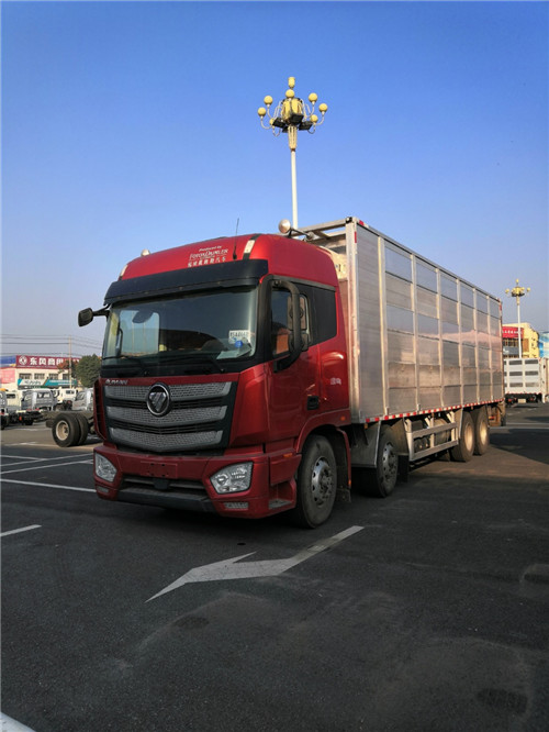 國六歐曼前四后八歐曼畜禽運(yùn)輸車選歐曼，營運(yùn)、環(huán)保齊全，提供整車合格證