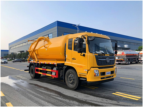 東風天錦國六吸污車圖片參數介紹