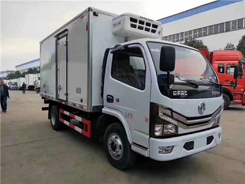 東風多利卡D6廂長4.1米國六冷藏車，北京市環(huán)保已公示，可上京牌