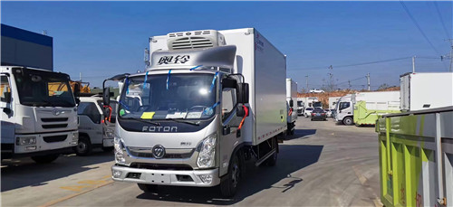 國(guó)六奧鈴速運(yùn)冷藏車，18方國(guó)六冷藏車，康明斯130馬力冷藏車