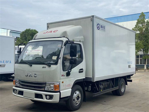 國(guó)六江淮康玲H5藍(lán)牌冷藏車廠家直銷，價(jià)格優(yōu)惠