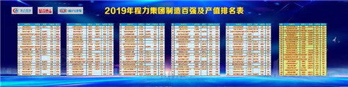 程力汽車集團制造100強名單，記錄著程力人敢于拼搏，勇于擔當，筑夢前行的堅實足跡。
