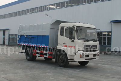 國(guó)四東風(fēng)天錦自卸式對(duì)接式垃圾車(chē)