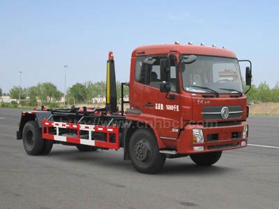 東風(fēng)天錦國(guó)四車(chē)廂可卸式垃圾車(chē)